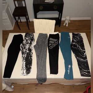 BUNDLE 6 women’s active wear leggings